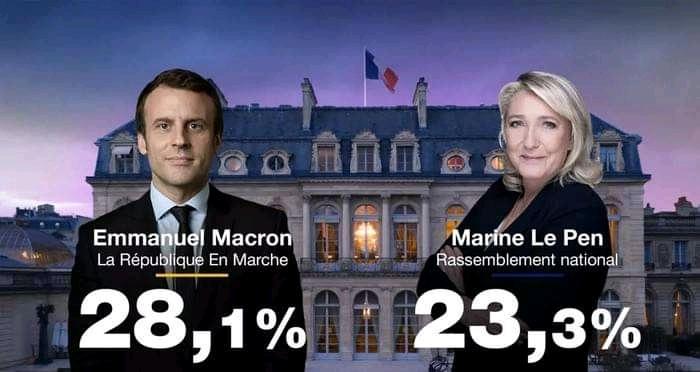 Élection présidentielle française: Emmanuel Macron et Marine Le Pen qualifiés pour le second tour