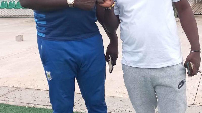 Hafia FC : Ie Directeur Général de Guediawaye FC du Sénégal visite le stade Petit Sory !