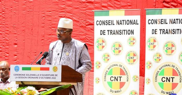 Ouverture de la session ordinaire du CNT du Mali: discours de Dr Dansa Kourouma  Je voudrais commencer par