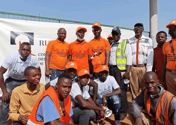 Grand Conakry : RUSAL/CBK sensibilise les riverains de la voie ferrée sur les risques et dangers des accidents ferroviaires.