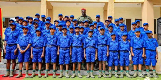 Camp Alpha Yaya: le Colonel Mamadi Doumbouya inaugure le Prytanée militaire de Guinée