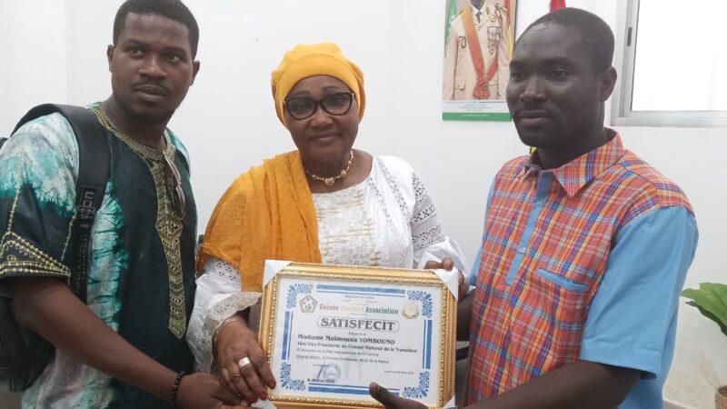 Fête des femmes : la structure Guinée Football décerne des satisfécits aux personnalités féminines.