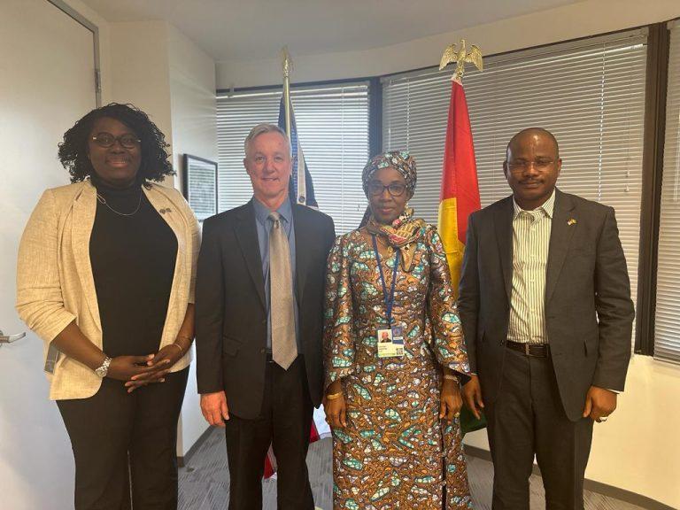 Washington : Dr Dansa Kourouma rencontre le Président de la Fondation internationale pour les systèmes électoraux (IFES)