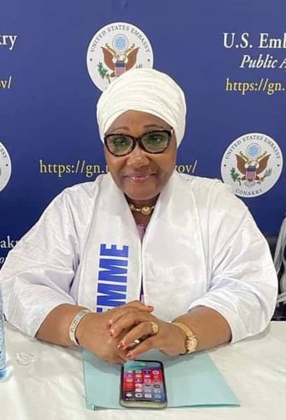 Hon. Hadja Maïmouna YOMBOUNO, parle les acquis de l’indépendance de la République de Guinée