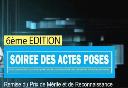 6ème édition du Journal des Actes Posés, Général Ibrahima Sidiki Camara raffle le prix du meilleur ministre de l’année.