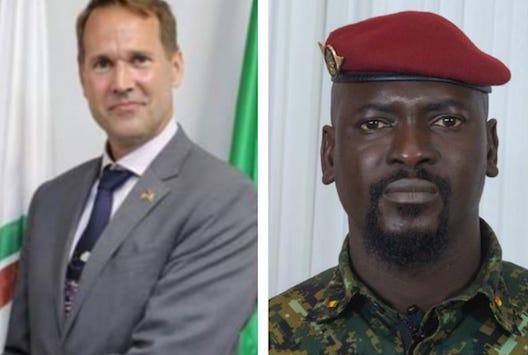 Diplomatie: L’Ambassadeur des USA adresse une lettre au Colonel Mamadi Doumbouya