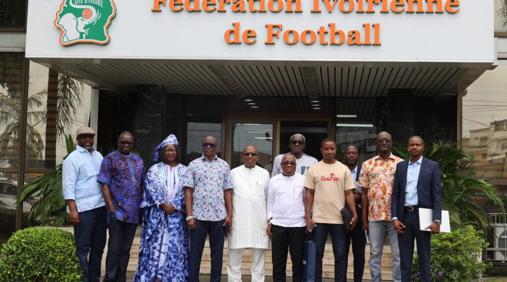 Préparatifs de la 2ème journée des Élim/CAN 2025: une équipe de la FEGUIFOOT séjourne en Côte-d’Ivoire