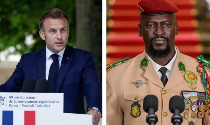 Prétendu « soutien » d’Emmanuel Macron au Général Doumbouya : Une infox refait surface…