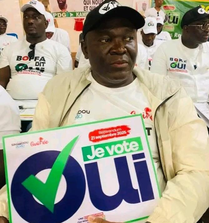 Lancement de la campagne référendaire à Boké : Ibrahima Sory Camara au cœur de la mobilisation 