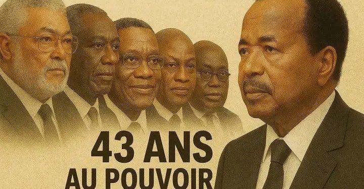 Cameroun : Paul Biya, l’Highlander éternel, prolonge son règne de 7 ans face à une opposition désorganisée 