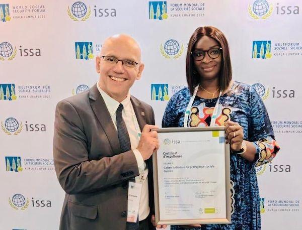 Transparence et excellence: La CNPS certifiée par l’Association Internationale de Sécurité Sociale (AISS)