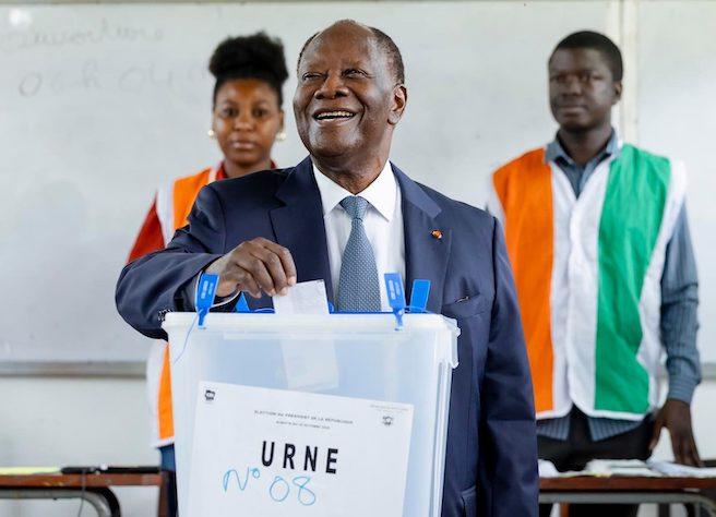 Élection en Côte d’Ivoire : Alassane Ouattara vers un 4ème mandats ?