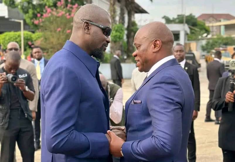 Brice Clotaire Oligui Nguema en visite d&rsquo;État à Conakry