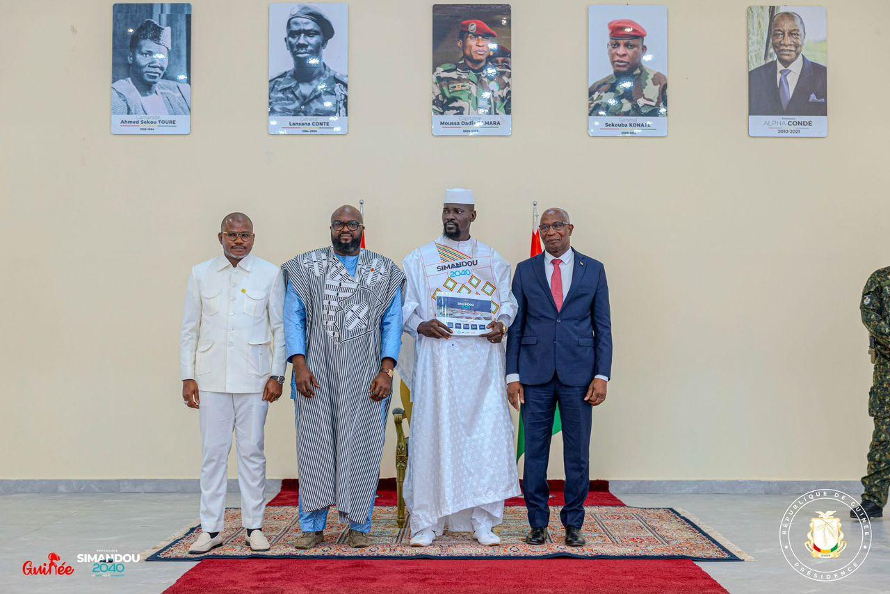 Remise officielle du Programme Simandou 2040: Le Patronat Guinéen fortement représenté. 