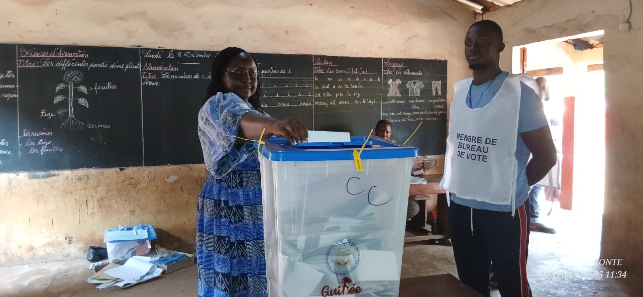 Présidentielle 2025 en Guinée : Un vent de sérénité souffle sur Carrière Centre