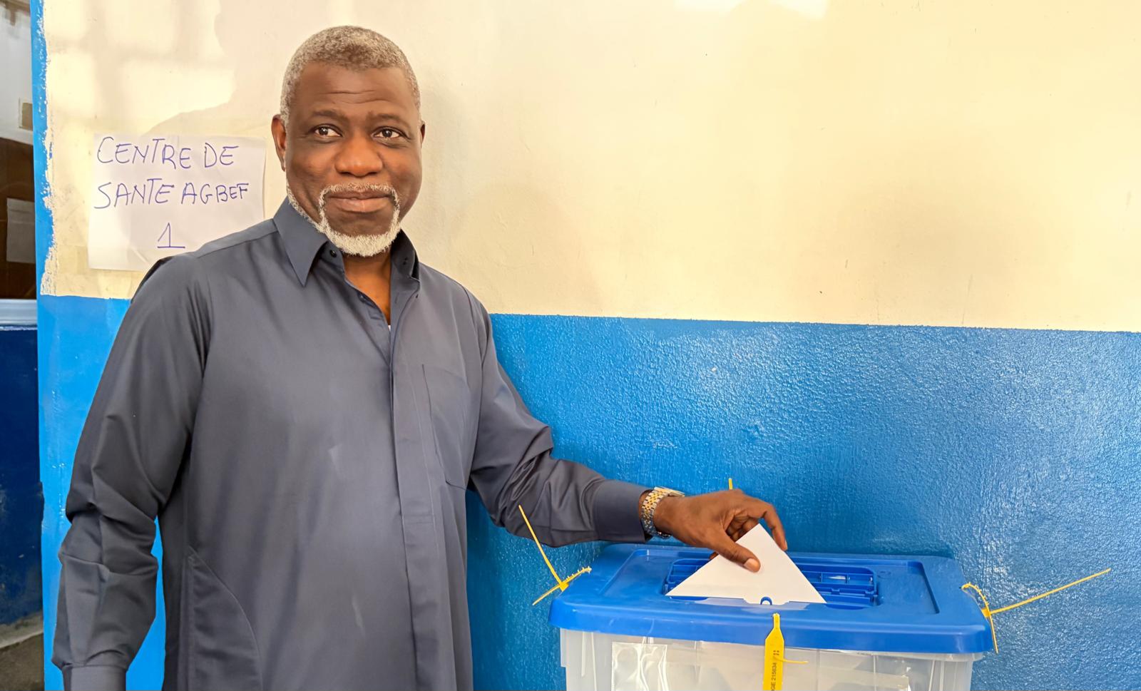 Mamadou Cissé, DG de l’ARSJPA, après son vote : « j’espère que les résultats seront acceptés… »
