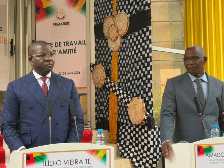 ​Diplomatie : Conakry et Bissau scellent leur « union sacrée »