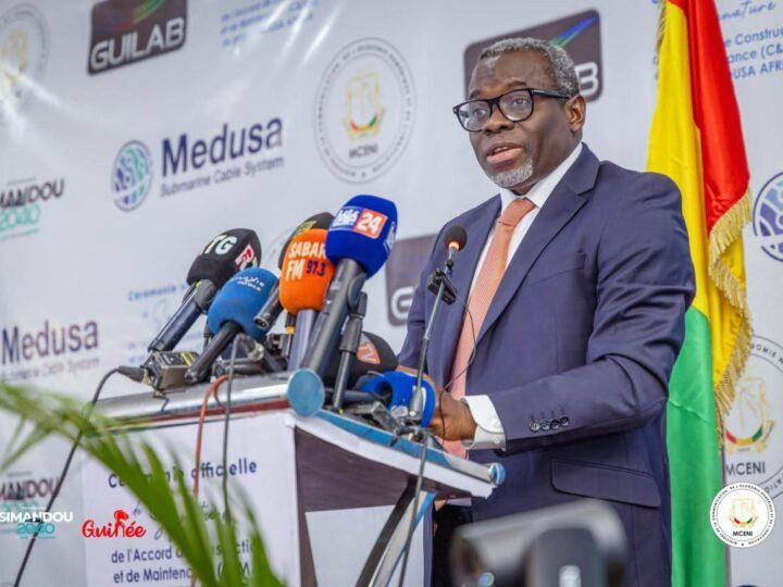 Guinée : Mourana Soumah mise sur « l&rsquo;autoroute » MEDUSA pour doper la croissance