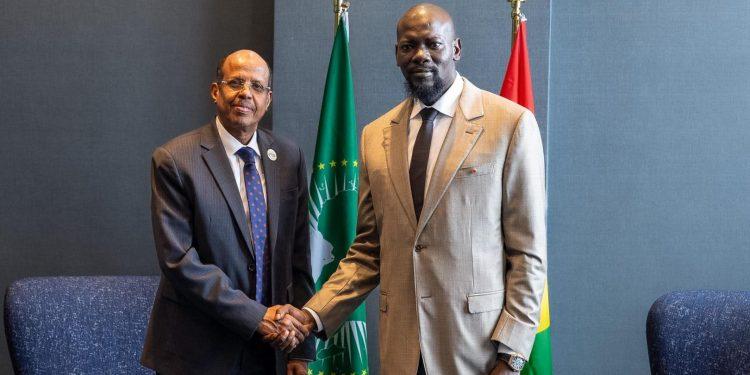 Diplomatie : L&rsquo;Union africaine réaffirme son appui à la transition en Guinée