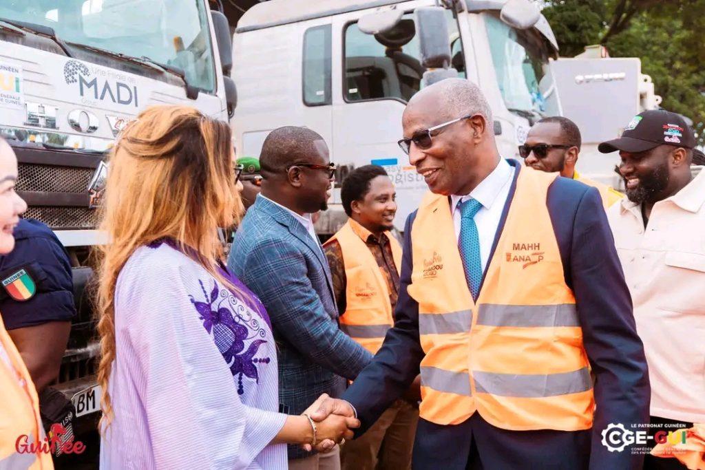 Assainissement de Conakry : le patronat guinéen se mobilise aux côtés du gouvernement