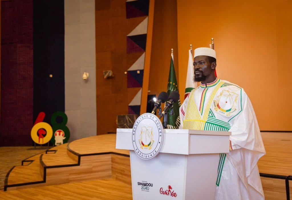 AN 68 : « La Guinée ne subira plus…» Mamadi Doumbouya00, (discours)