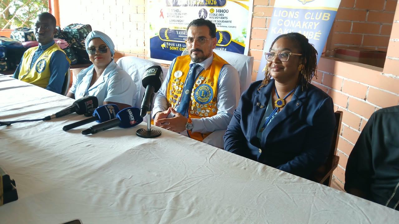 Solidarité à Conakry : Le Lions Club Kakilambé offre 222 kits scolaires aux enfants vulnérables
