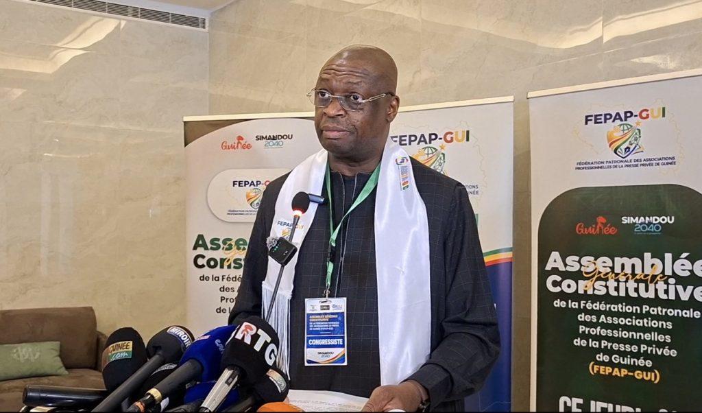 Médias en Guinée : Amadou Tham Camara dévoile les grands chantiers de la FEPAP-GUI